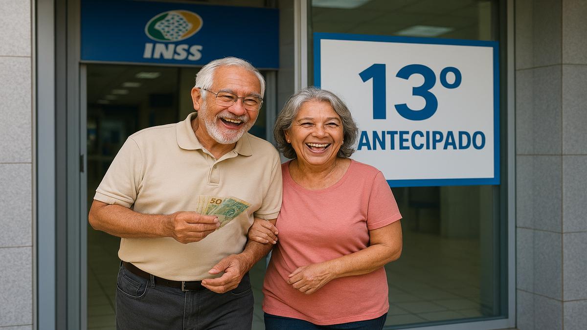 Governo inicia pagamento da antecipação do décimo terceiro salário para aposentados e pensionistas do INSS; confira quem tem direito