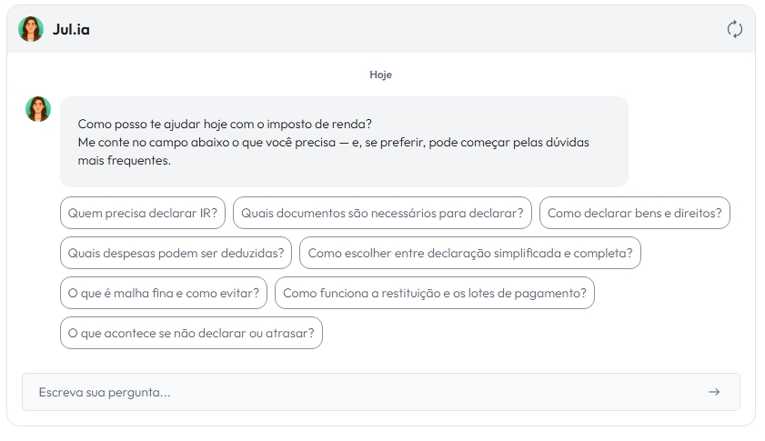 Vai aproveitar o feriado para declarar o imposto de renda 2026? Esta ferramenta tira as suas dúvidas!