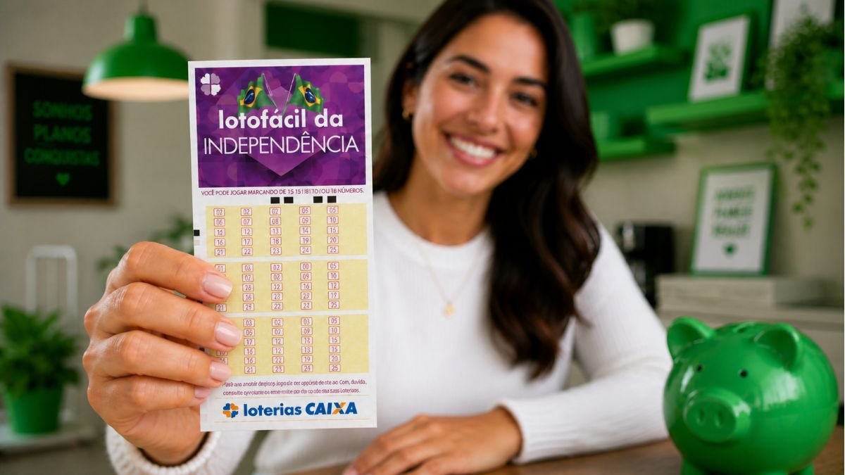 Lotofácil da Independência 2026 promete R$ 300 milhões; veja quanto rende o prêmio se você ganhar sozinho