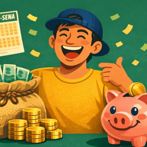 Mega-Sena acumulada pode pagar R$ 150 milhões hoje; saiba quanto rende essa bolada na renda fixa conservadora com a taxa Selic a 14% ao ano