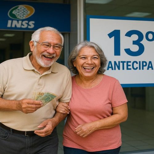 Governo inicia pagamento da antecipação do décimo terceiro salário para aposentados e pensionistas do INSS; confira quem tem direito