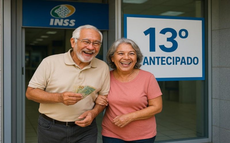 Governo inicia pagamento da antecipação do décimo terceiro salário para aposentados e pensionistas do INSS; confira quem tem direito